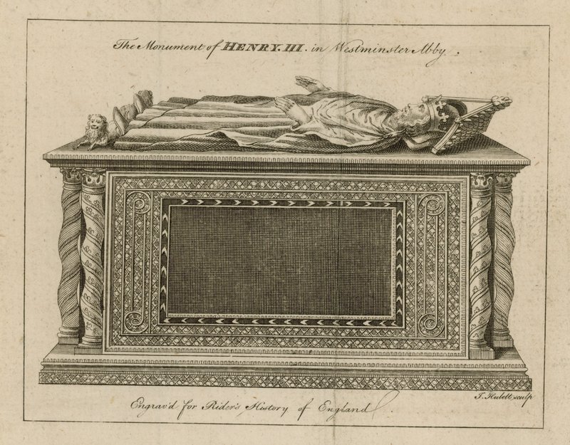 Das Denkmal von Heinrich III von English School