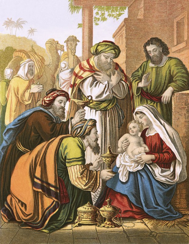 Die Geburt Christi von English School