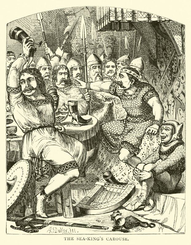 Das Gelage der Seekönige von English School