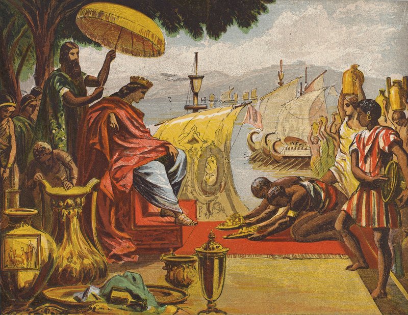 Der Reichtum von König Salomo von English School