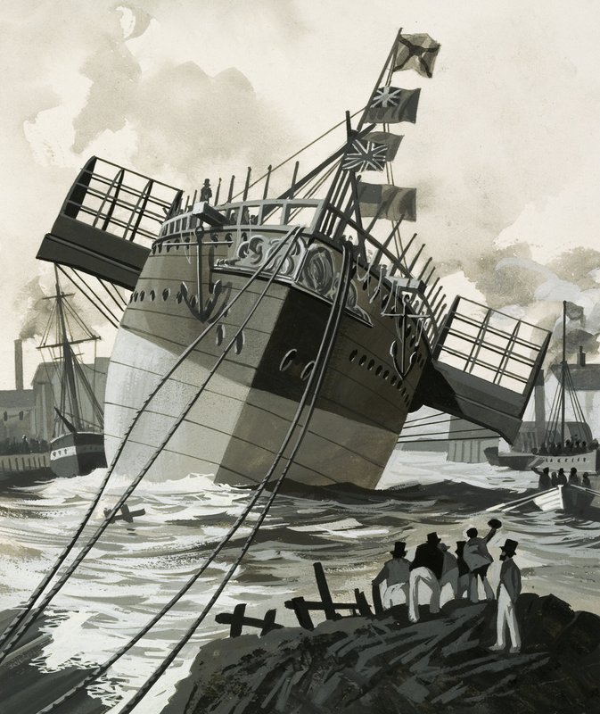 Sie segelten über die sieben Meere: Das Dampfschiff 