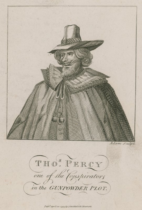 Thomas Percy, einer der Verschwörer der Pulververschwörung von English School