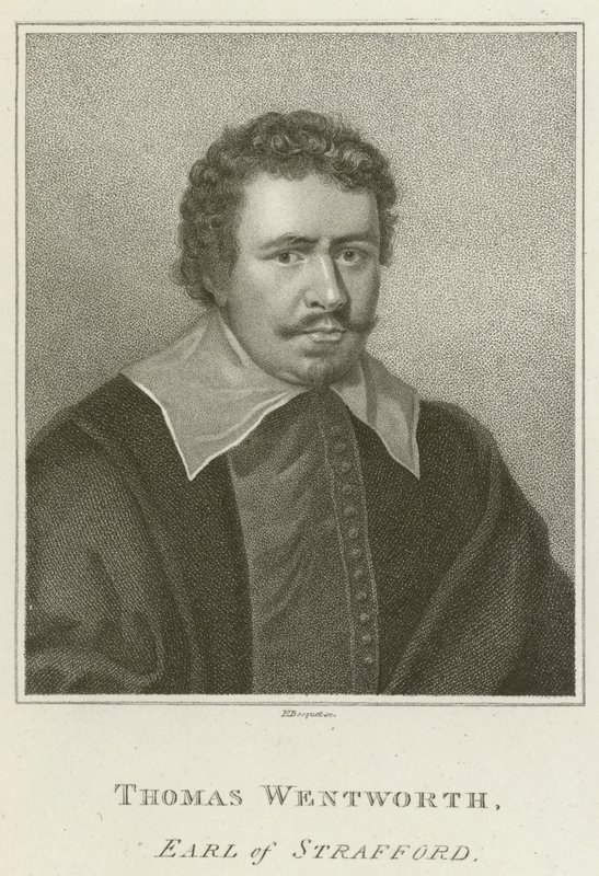 Thomas Wentworth, Earl of Strafford (Gravur) von English School