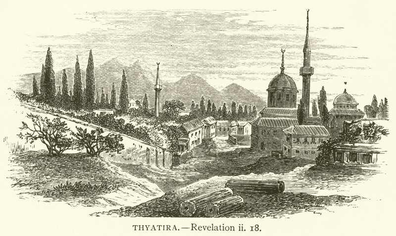 Thyatira, Offenbarung, ii von English School
