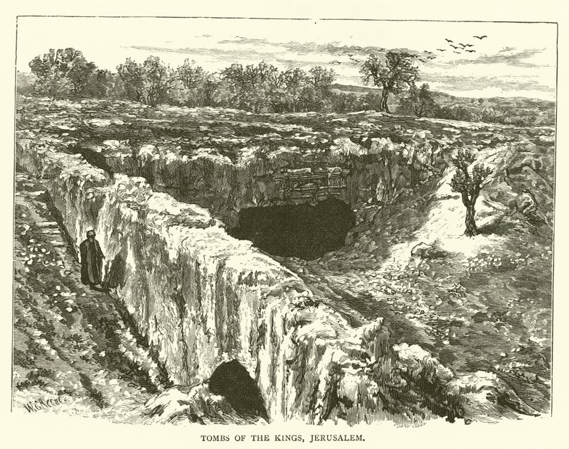 Gräber der Könige, Jerusalem von English School