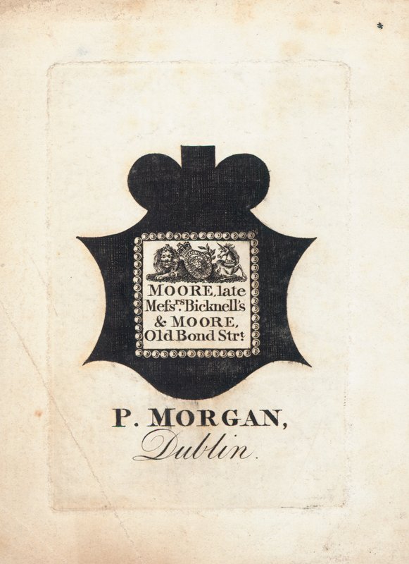 Handelskarte, P Morgan von English School