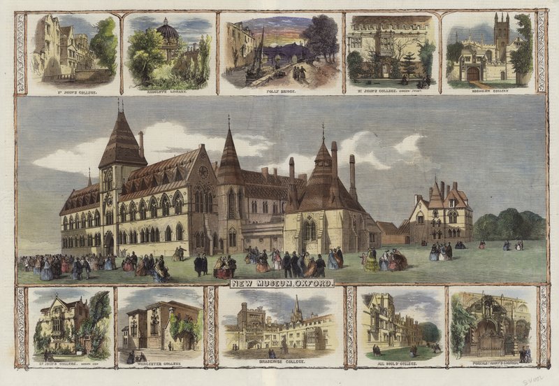 Ansichten von Oxford von English School