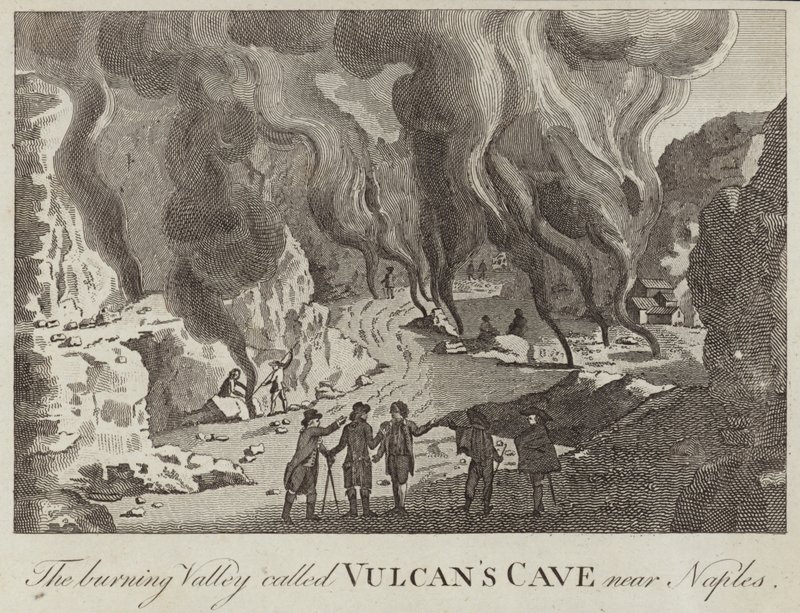 Vulkans Höhle von English School