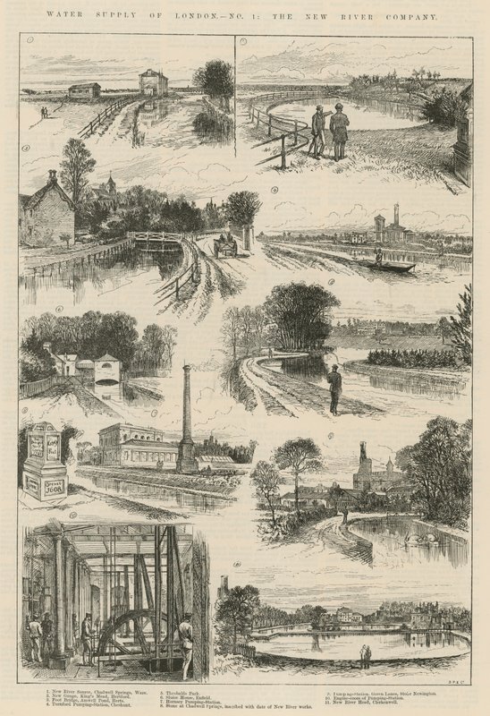 Wasserversorgung von London: Die New River Company von English School