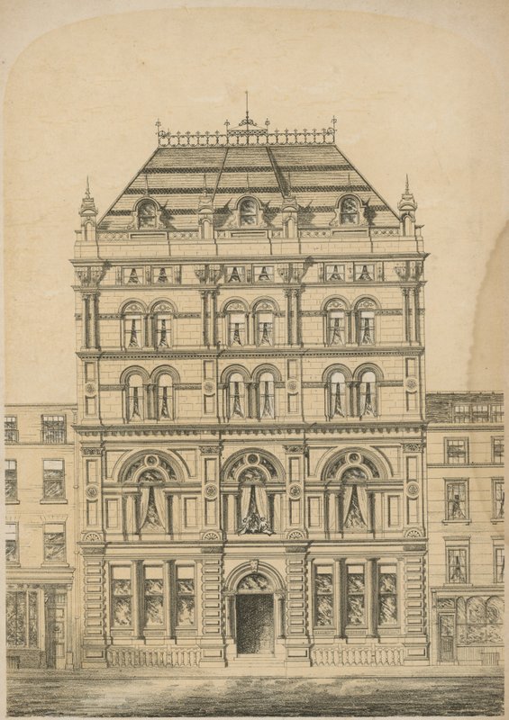 Westminster Palace Hotel von English School