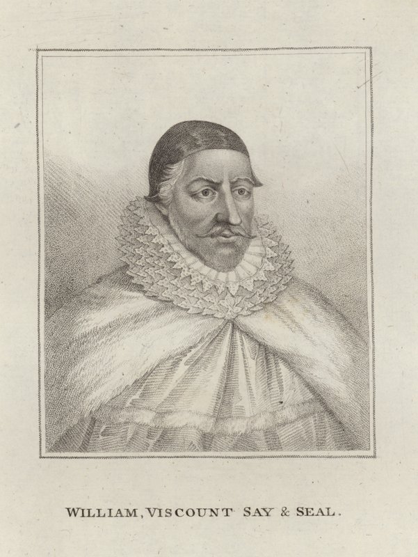 William Fiennes, 1. Viscount Saye und Sele von English School