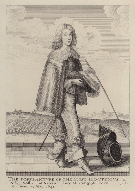 Wilhelm II. von Oranien-Nassau, Prinz von Oranien von English School