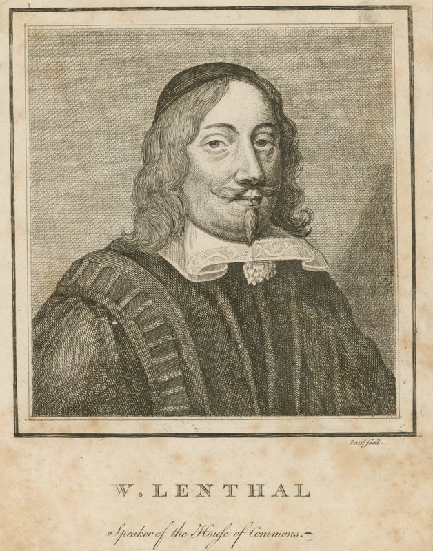 William Lenthal, Sprecher des Unterhauses von English School