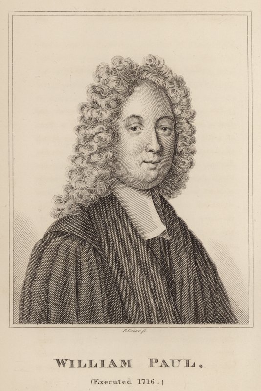 William Paul, Hingerichtet 1716 von English School