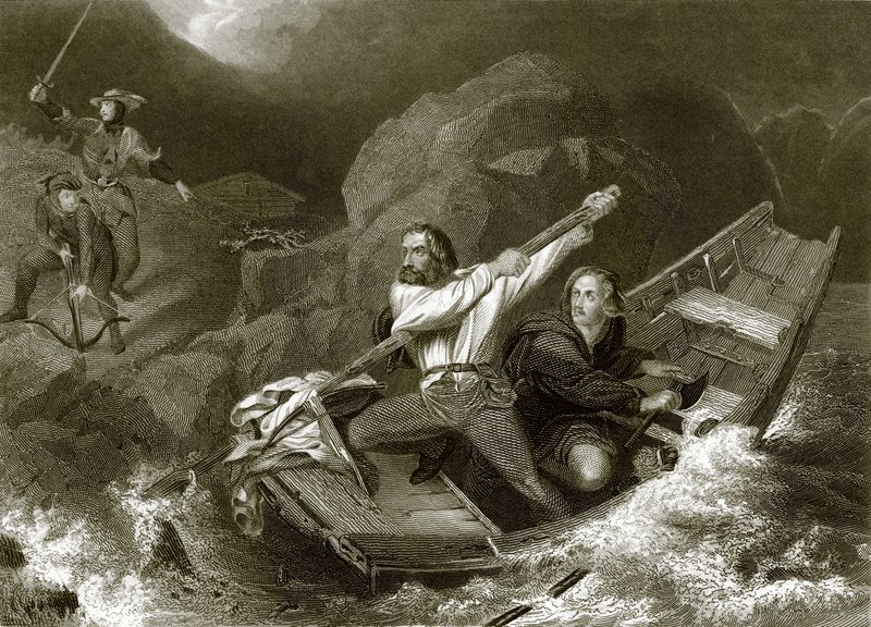 Wilhelm Tell rettet Baumgarten von English School