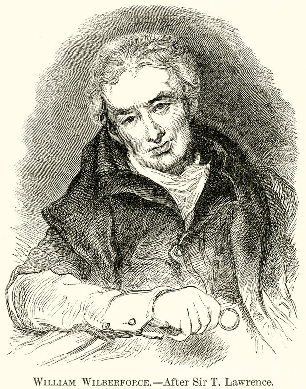 William Wilberforce (nach Sir T. Lawrence) von English School