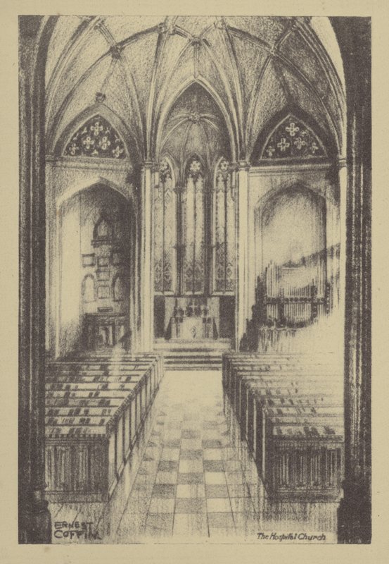 Die Krankenhauskirche von Ernest Coffin