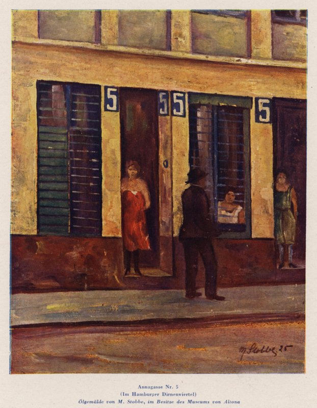5 Annagasse, im Rotlichtviertel von Hamburg von European School