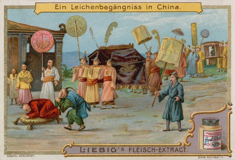 Ein chinesisches Begräbnis von European School