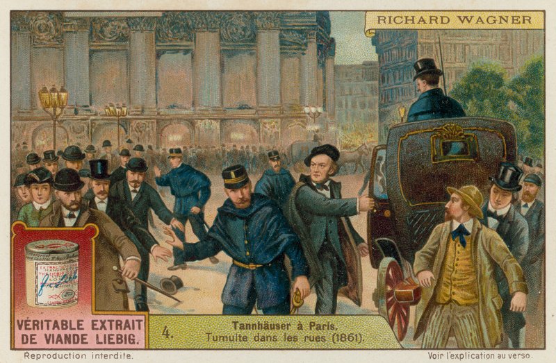 Eine Aufführung von Tannhäuser in Paris von European School