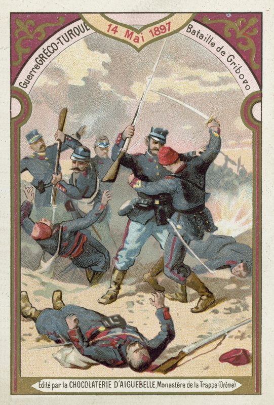 Schlacht von Gribovo, Griechisch-Türkischer Krieg, 14. Mai 1897 von European School