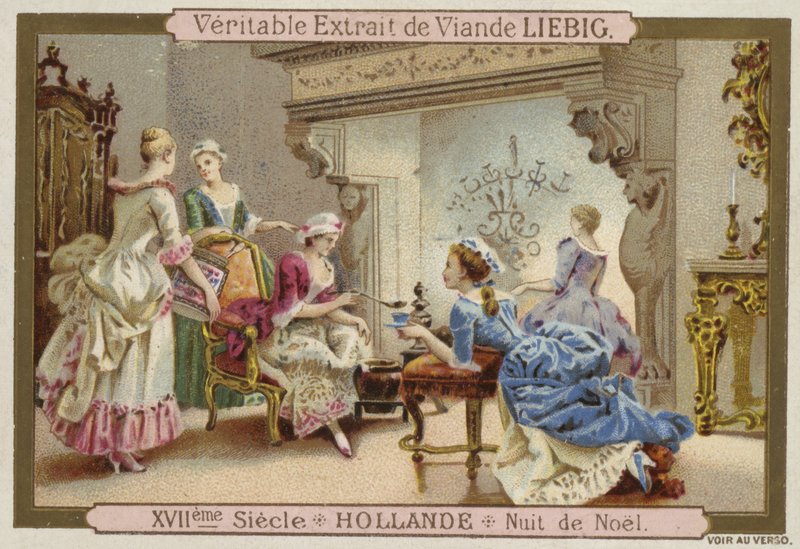 Weihnachtsnacht, Niederlande, 17. Jahrhundert von European School