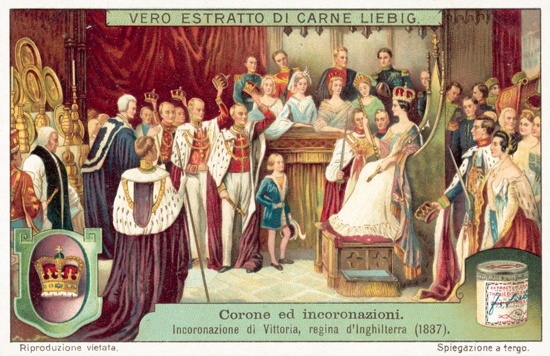 Krönung von Königin Victoria von European School