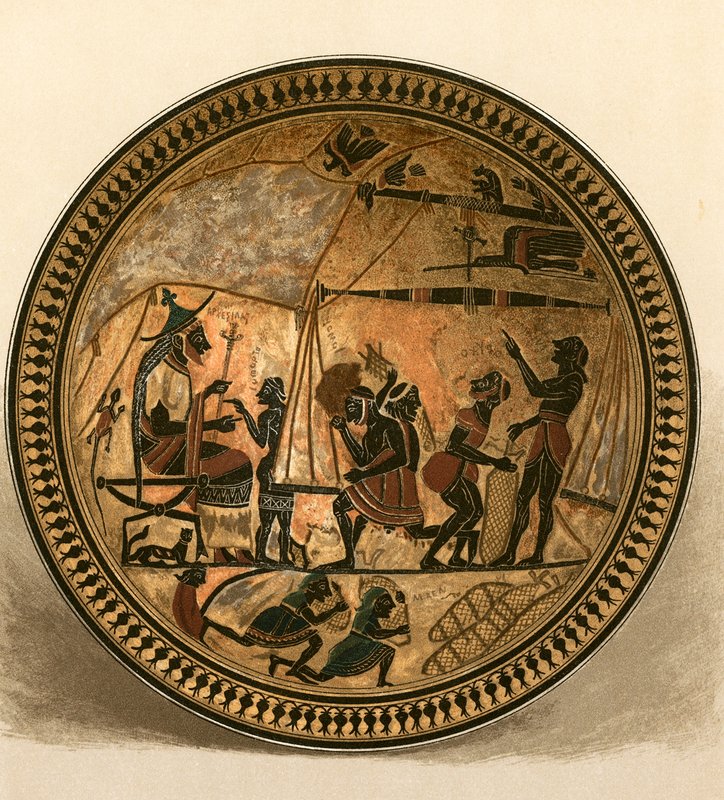 Becher von Arkesilaos von European School