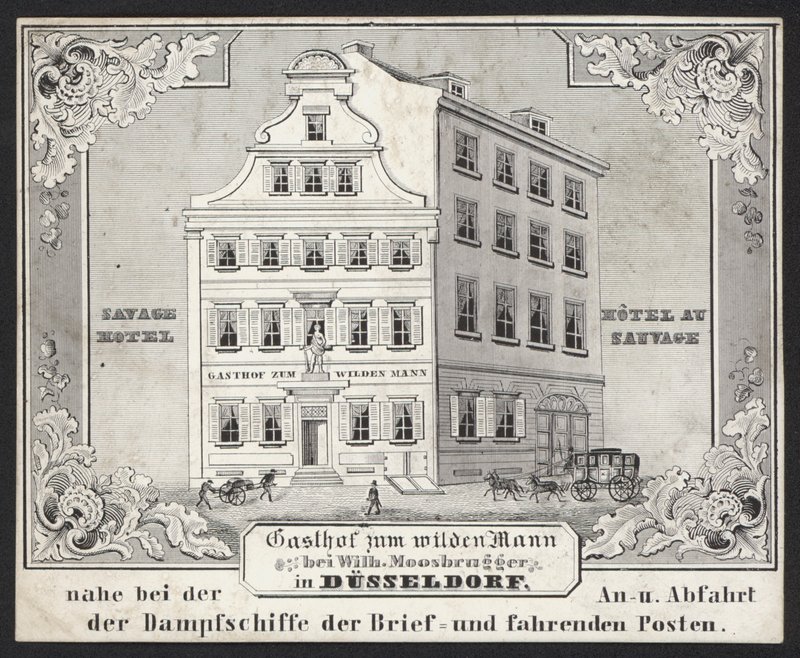 Hotel-Handelskarte von European School