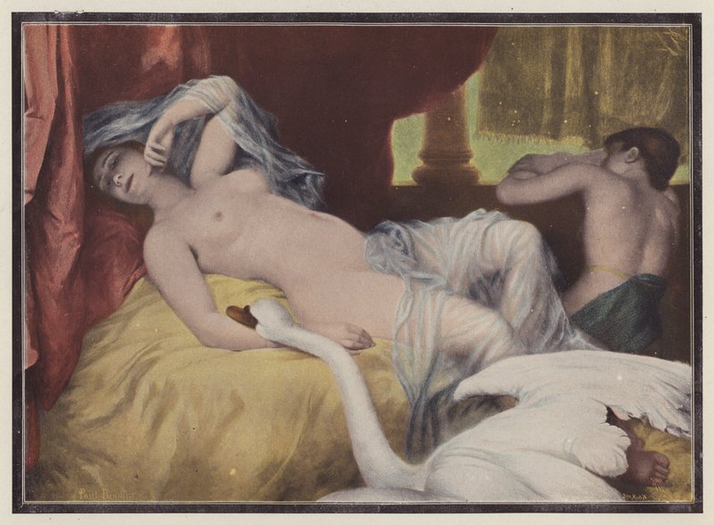 Leda, spartanische Prinzessin aus der griechischen Mythologie von European School