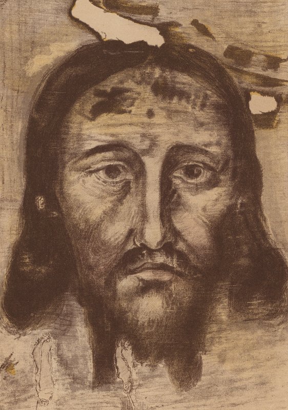 Abbild von Jesus Christus: Aus der Kirche St. Bartolomeo, Genua von European School