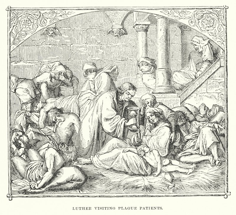 Luther besucht Pestkranke von European School