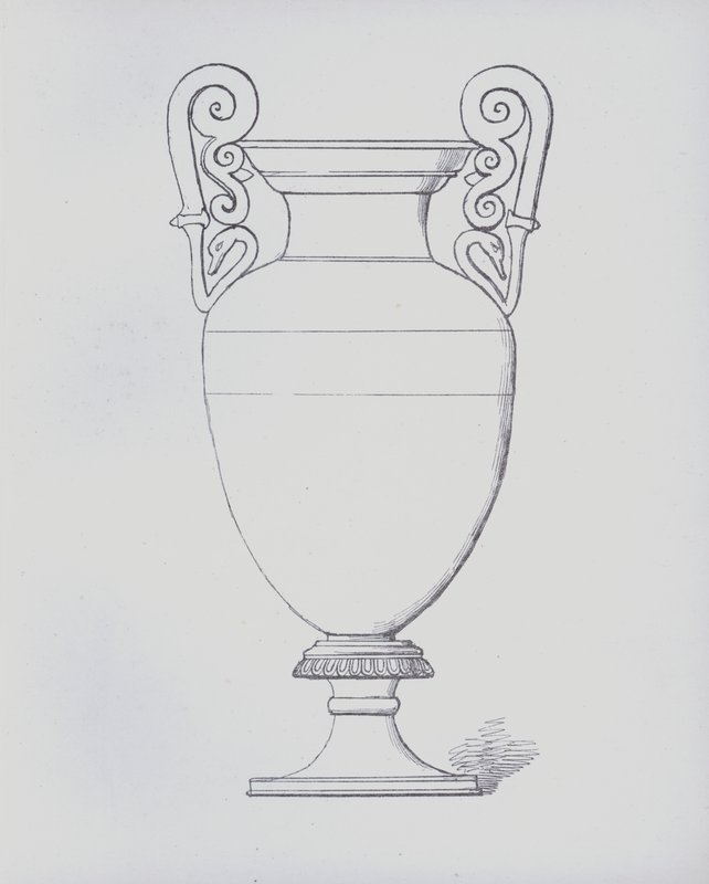 Seite aus einem Buch zur Aufbewahrung einer persönlichen Sammlung von Wappen und Monogrammen von European School