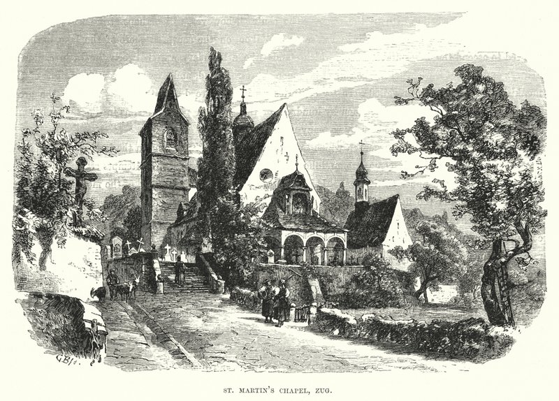 St. Martinskapelle, Zug (Stich) von European School