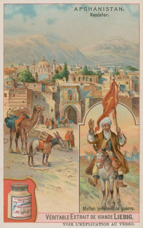 Die Stadt Kandahar und ein Mullah, der Krieg predigt von European School