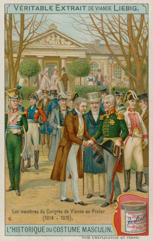 Die Mitglieder des Wiener Kongresses 1815 von European School