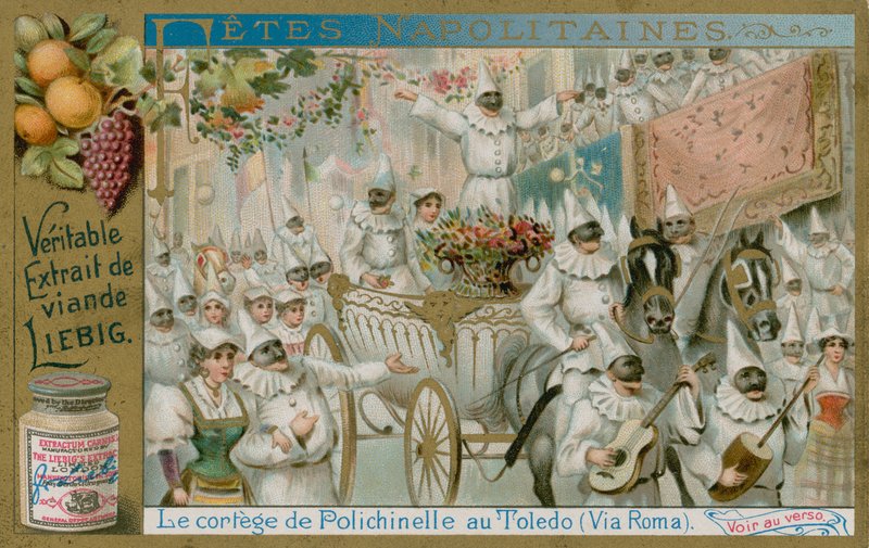 Die Prozession von Pulcinella von European School