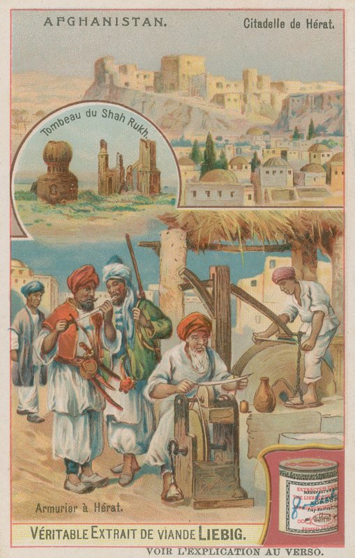 Das Grab von Schah Rukh und die Stadt und Rüstkammer von Herat von European School