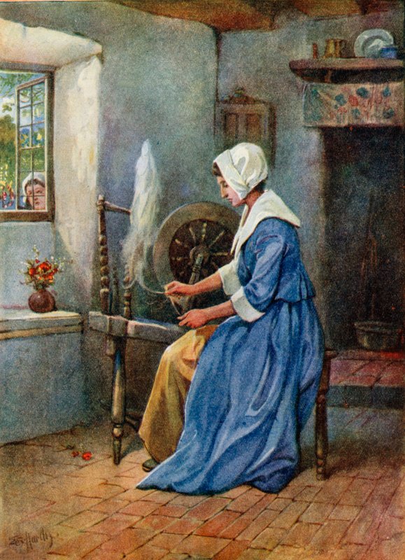 Illustration für die jungen Pilger von Evelyn Stuart Hardy