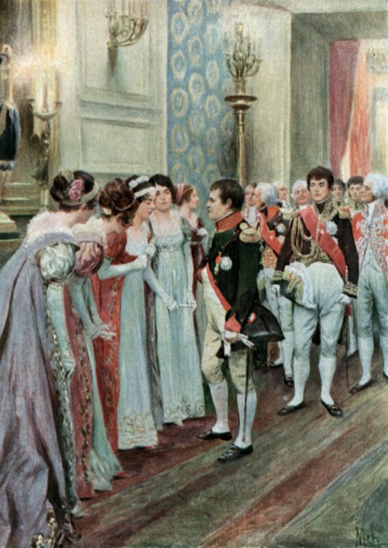 Ein Empfang in den Tuilerien von Felicien baron de Myrbach Rheinfeld