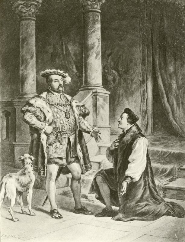 König Heinrich VIII. Akt V-Szene I von Felix Octavius Carr Darley