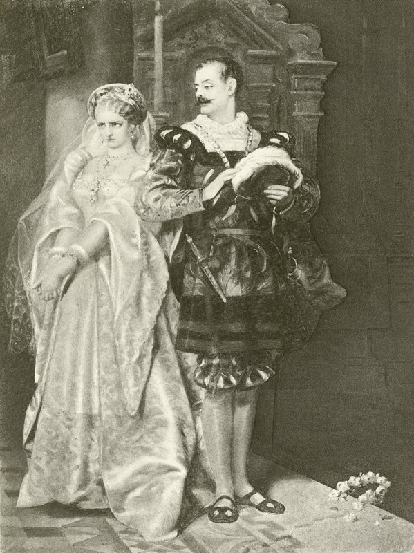 Viel Lärm um nichts. Akt IV-Szene I von Felix Octavius Carr Darley