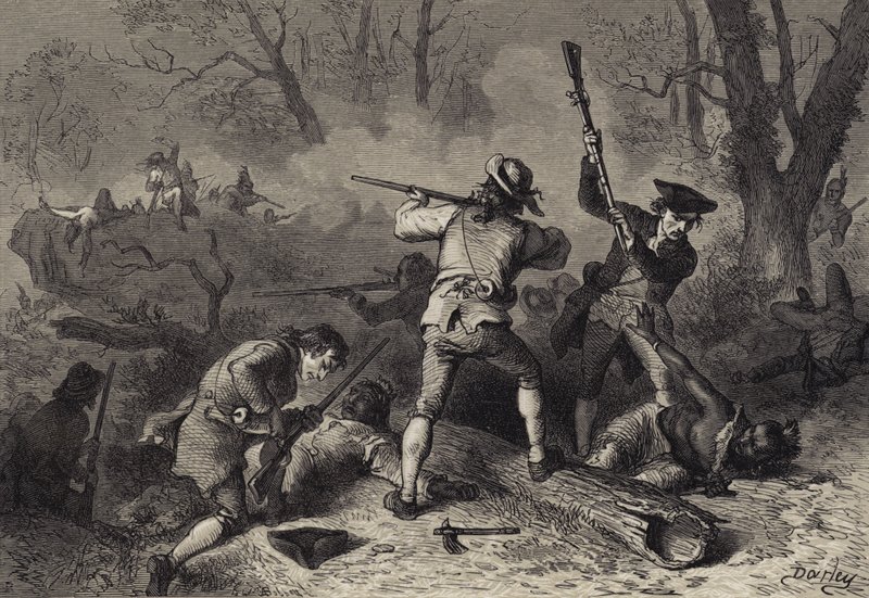 Konflikt mit den Indianern an den südwestlichen Grenzen von Felix Octavius Carr after Darley