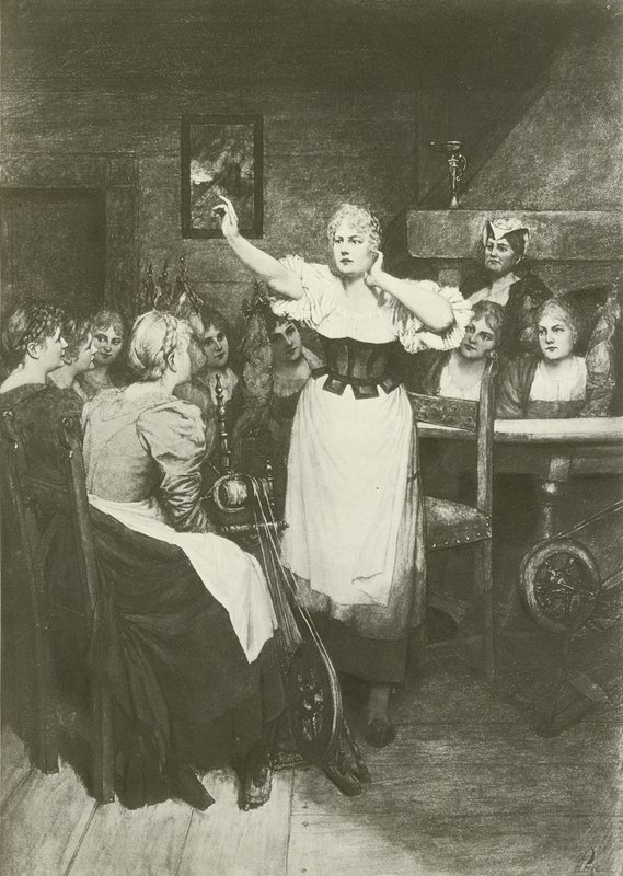 Der Fliegende Holländer, Akt II Szene I von Ferdinand Leeke