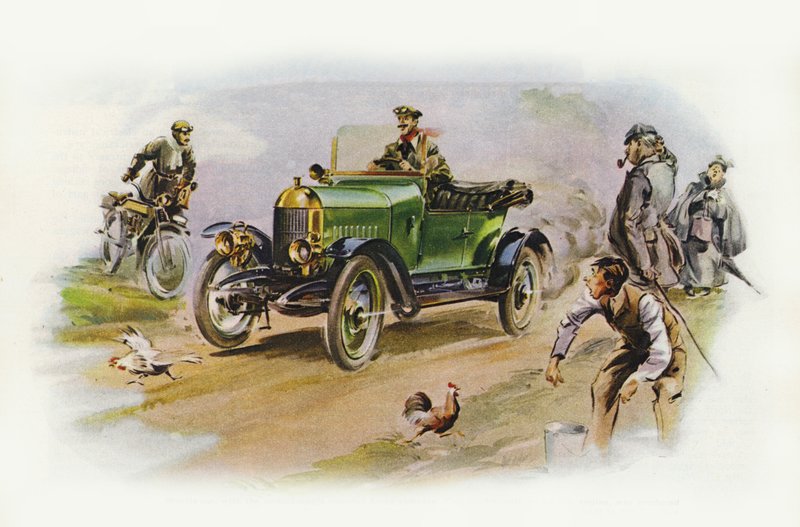 Morris Oxford 10 PS von Ferdinando Tacconi