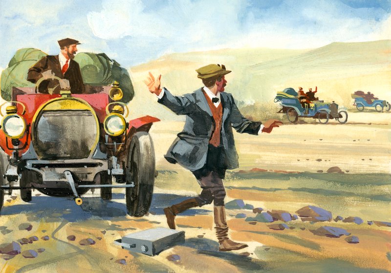 Zehntausend-Meilen-Autorennen von Ferdinando Tacconi
