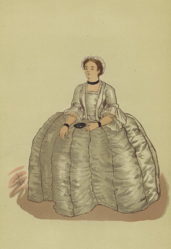 Frauenkostüm der Herrschaft von Georg II. von Francis (after) Hayman