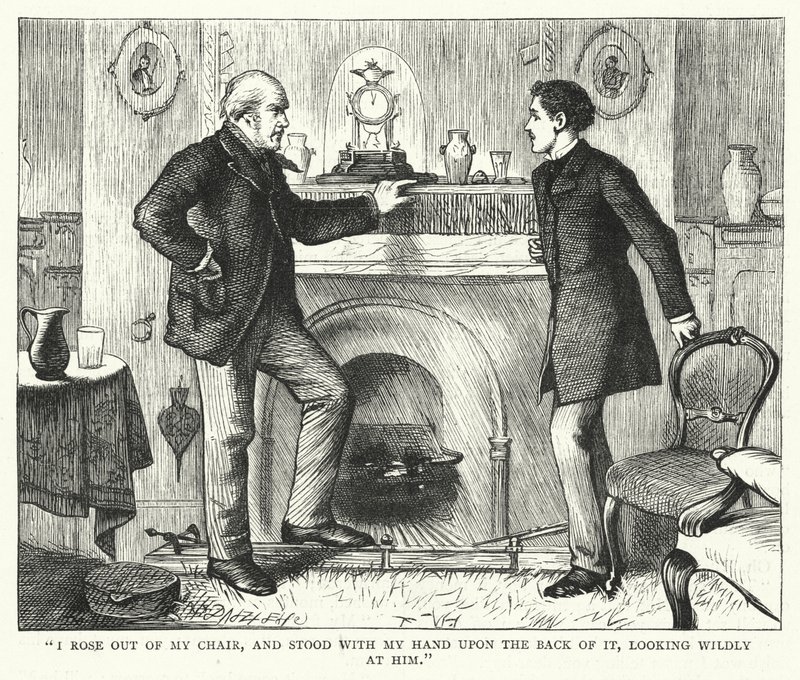 Illustration für Große Erwartungen von Charles Dickens von Francis Arthur Fraser