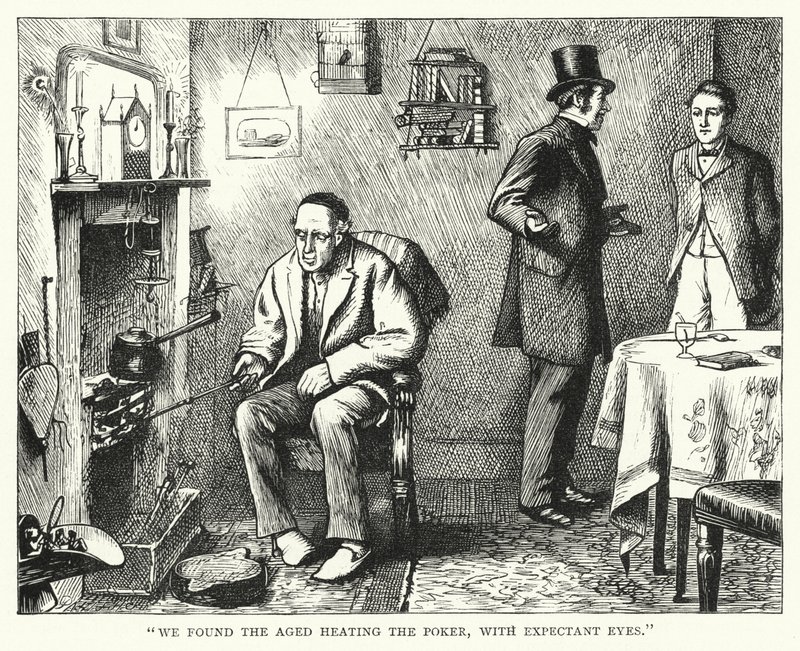 Illustration für Große Erwartungen von Charles Dickens von Francis Arthur Fraser