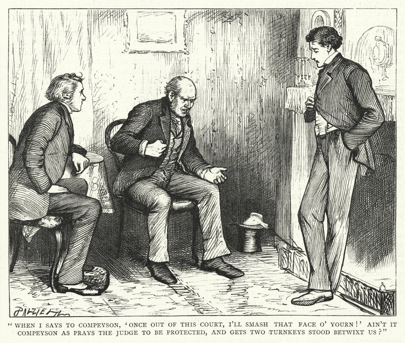 Illustration für Große Erwartungen von Charles Dickens von Francis Arthur Fraser